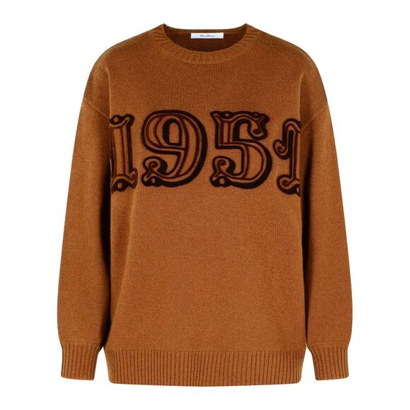 Max Mara Wool And Cashmere Leather Sweater Women